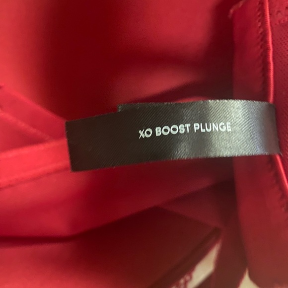 Torrid XO Boost Plunge Push-Up Bra Size 46C Red - Picture 10 of 14